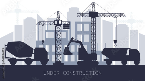 under construction site