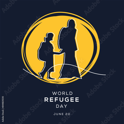 World Refugee Day, held on 20 June.