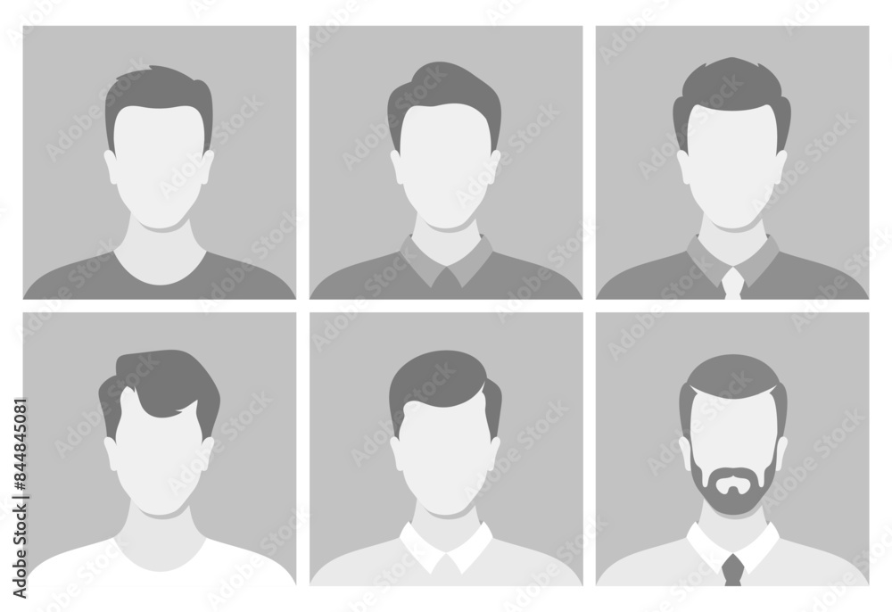 custom made wallpaper toronto digitalSet Of Six Male Character Avatar Icons With Different Hairstyles And Facial Features. People Portraits For User Profiles