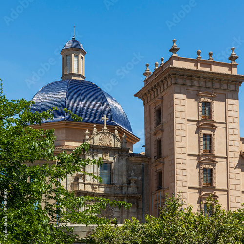 Wallpaper Mural Valencia, Spain - 24 March 2024: The chirch Parish of San Miguel and San Sebastian Torontodigital.ca