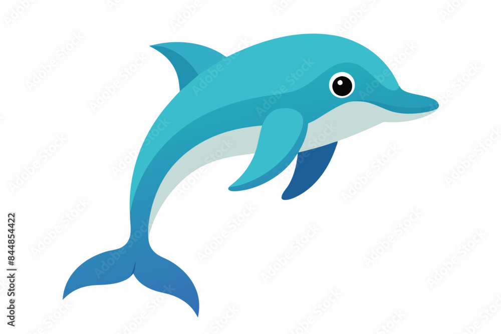 dolphin fish vector illustration dolphin fish vector illustration