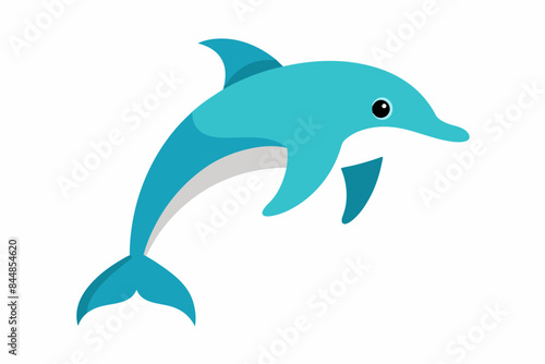 dolphin fish vector illustration