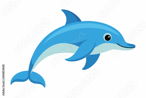 dolphin fish vector illustration