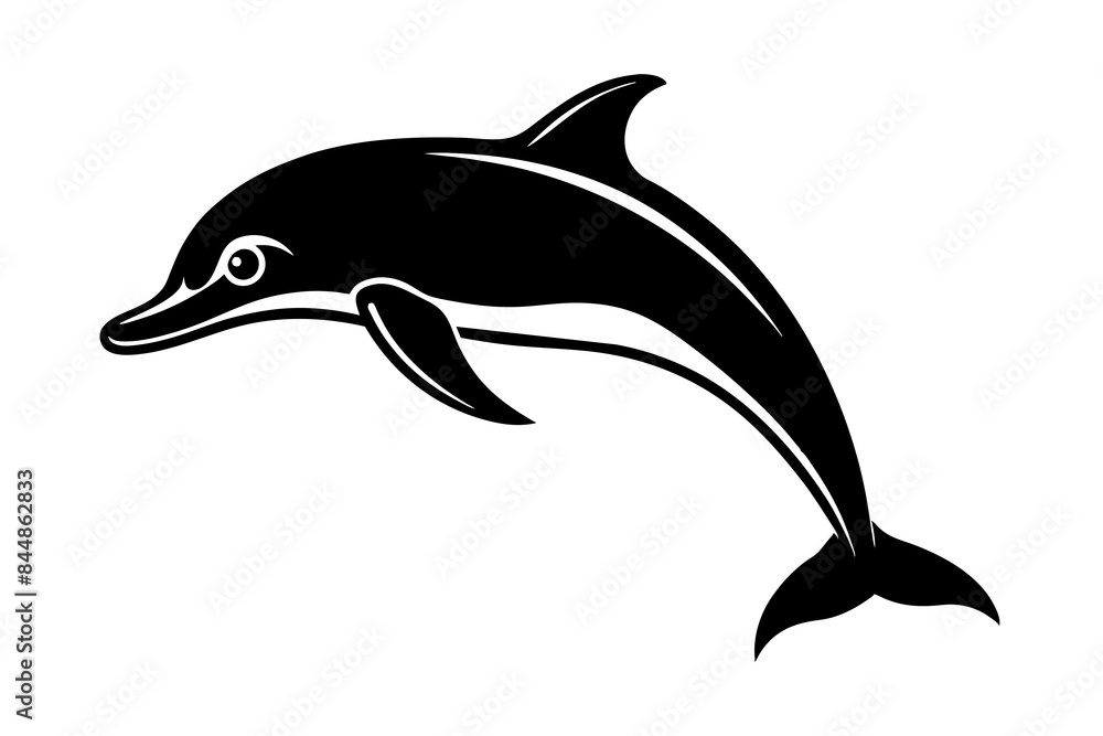 dolphin fish vector illustration dolphin fish vector illustration