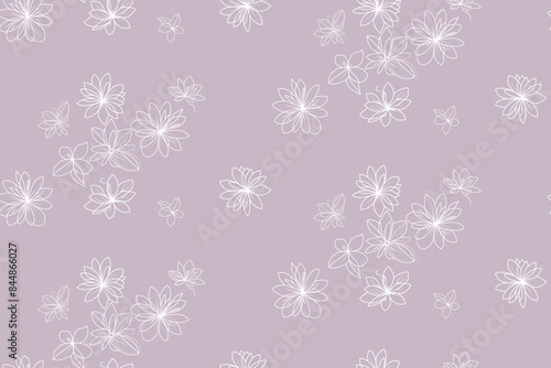 Seamless floral pattern. Background in small flowers for textiles, fabrics, cotton fabric, covers, wallpaper, print, gift wrapping, postcard, scrapbooking.
