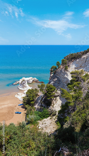 Summer Lido di Portonuovo beach, Italy photo