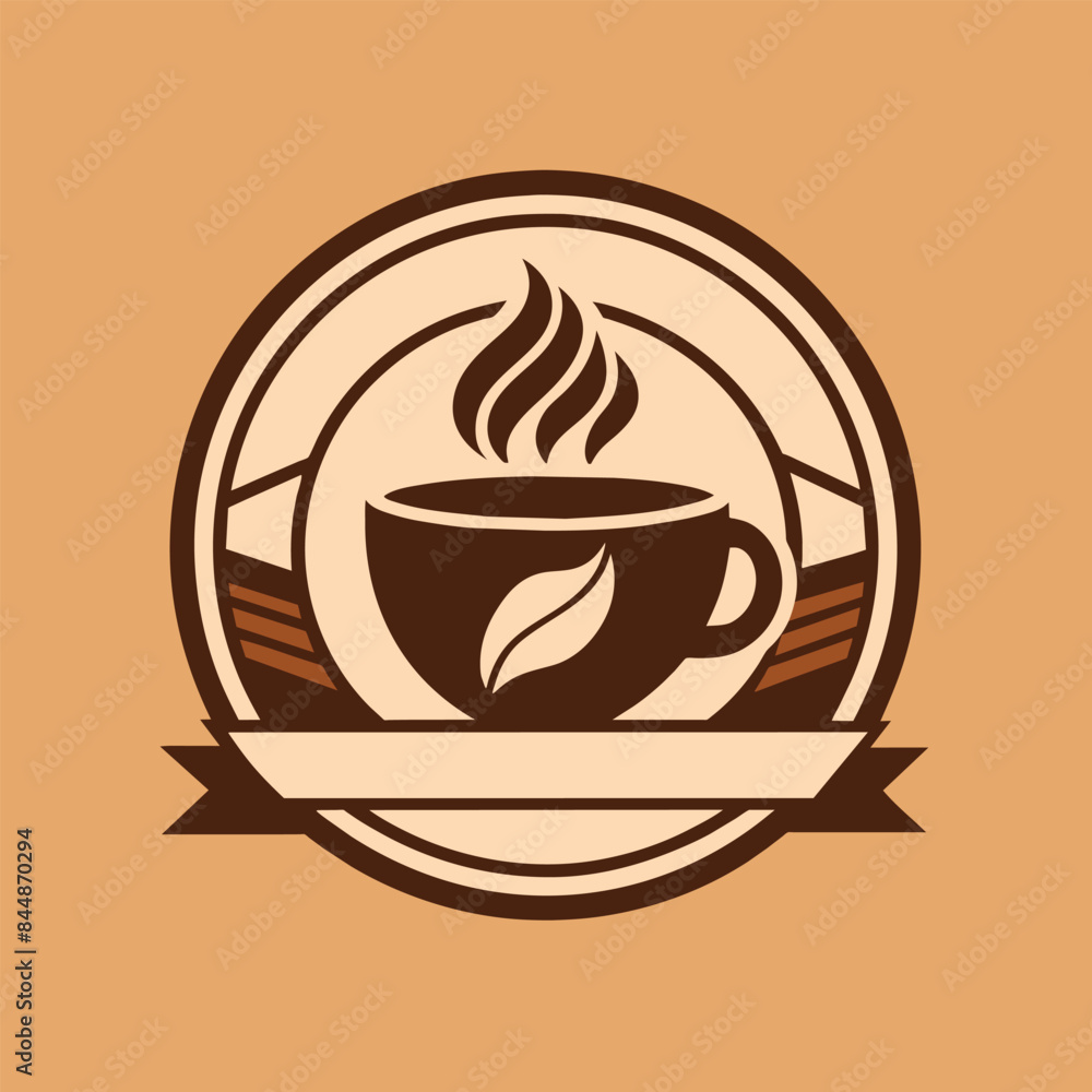 Minimalist Coffee Shop Logo Featuring a Steaming Cup, Create a minimalist logo for a trendy coffee shop Minimalist Coffee Shop Logo Featuring a Steaming Cup, Create a minimalist logo for a trendy coffee shop
