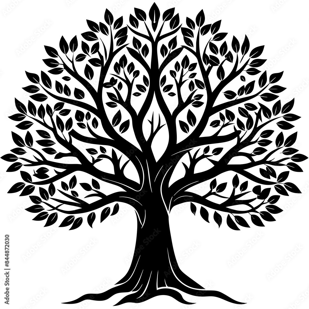 Obraz premium Tree Vector icon