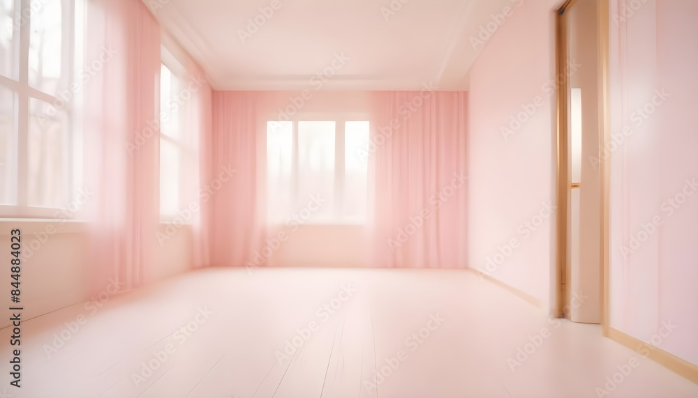 Obraz premium white and gold theme modern interior