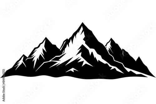 mountain vector illustration © Shiju Graphics