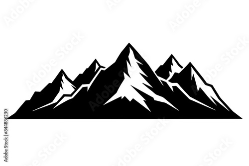 mountain vector illustration