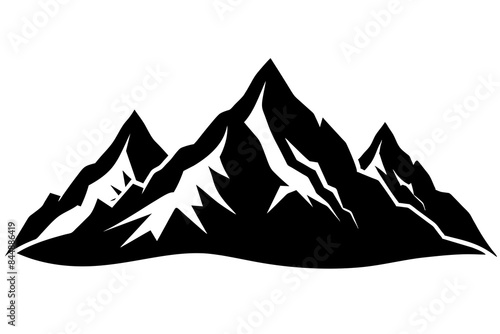 mountain vector illustration