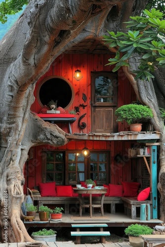  Enchanting fairy tale forest with magical creatures