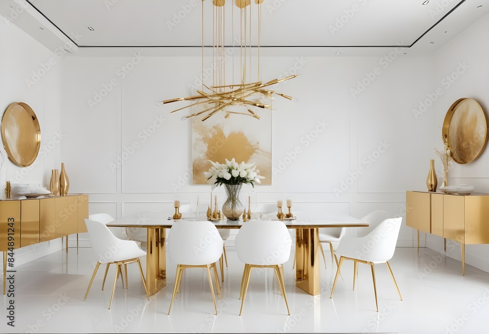white and gold theme modern interior white and gold theme modern interior