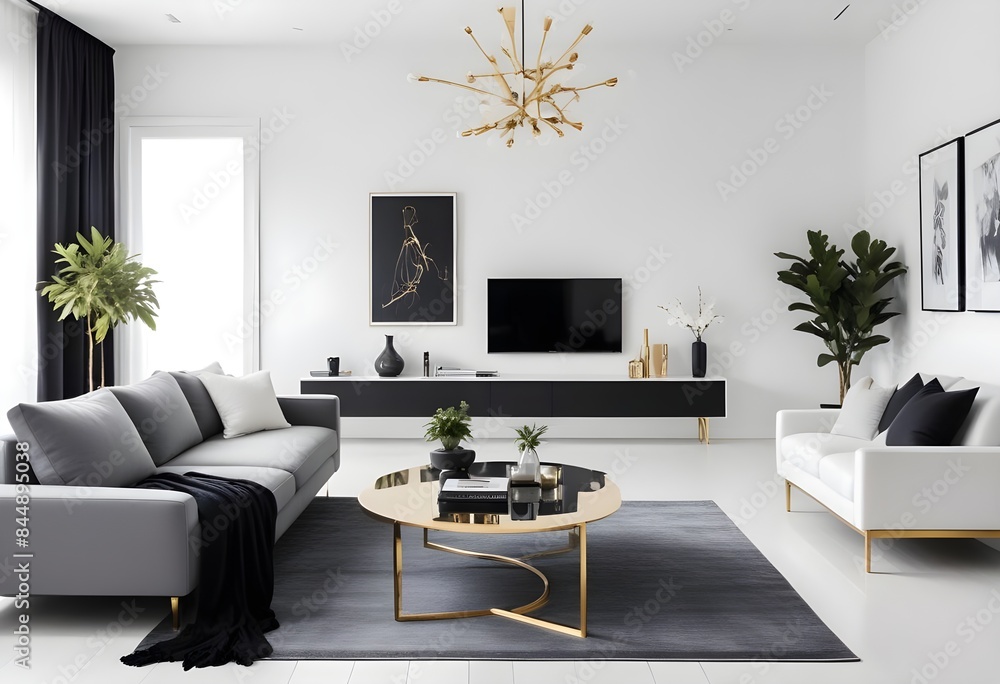 white and gold theme modern interior white and gold theme modern interior