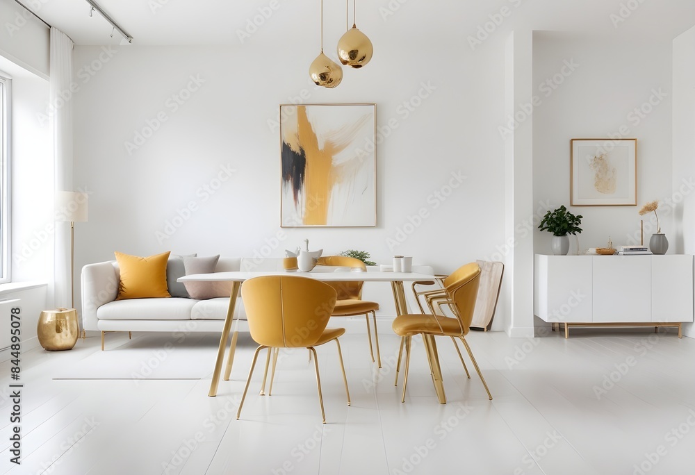 white and gold theme modern interior white and gold theme modern interior