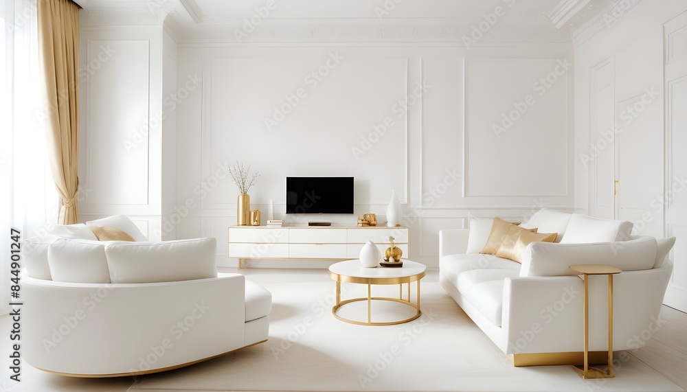 white and gold theme modern interior white and gold theme modern interior