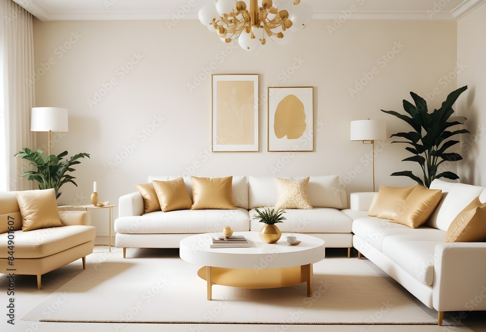 white and gold theme modern interior white and gold theme modern interior