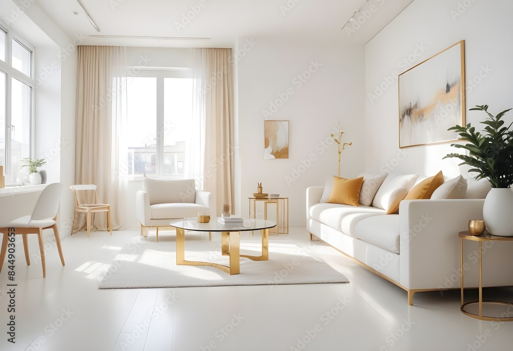 white and gold theme modern interior white and gold theme modern interior