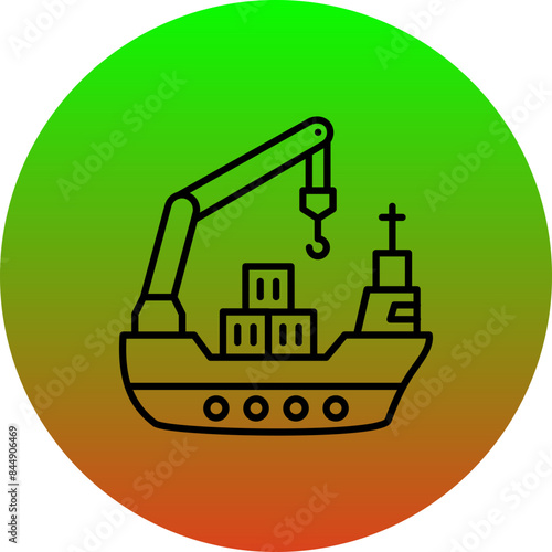 Cargo Ship Icon