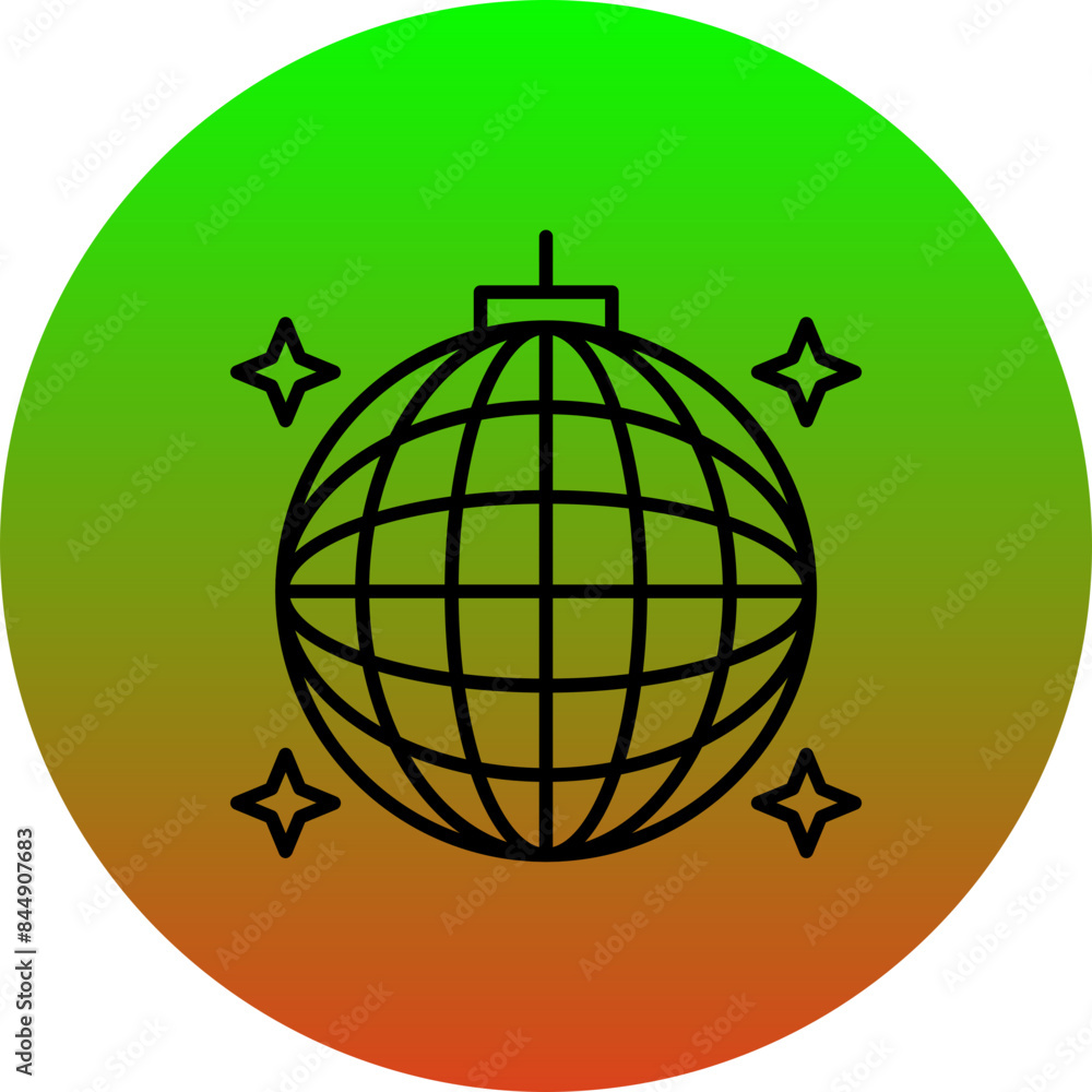 Disco Ball Icon Disco Ball Icon