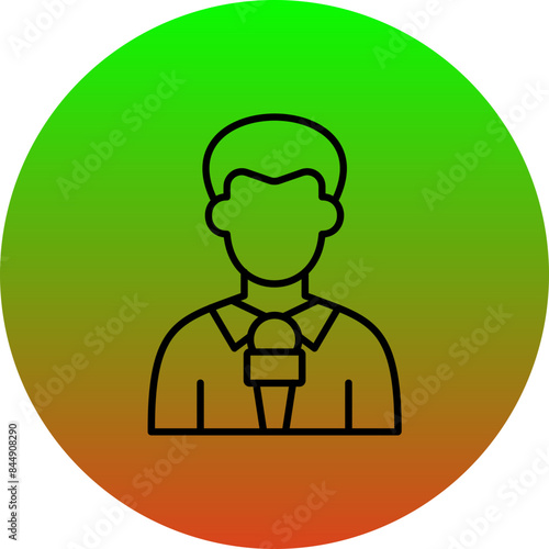 Journalist Icon