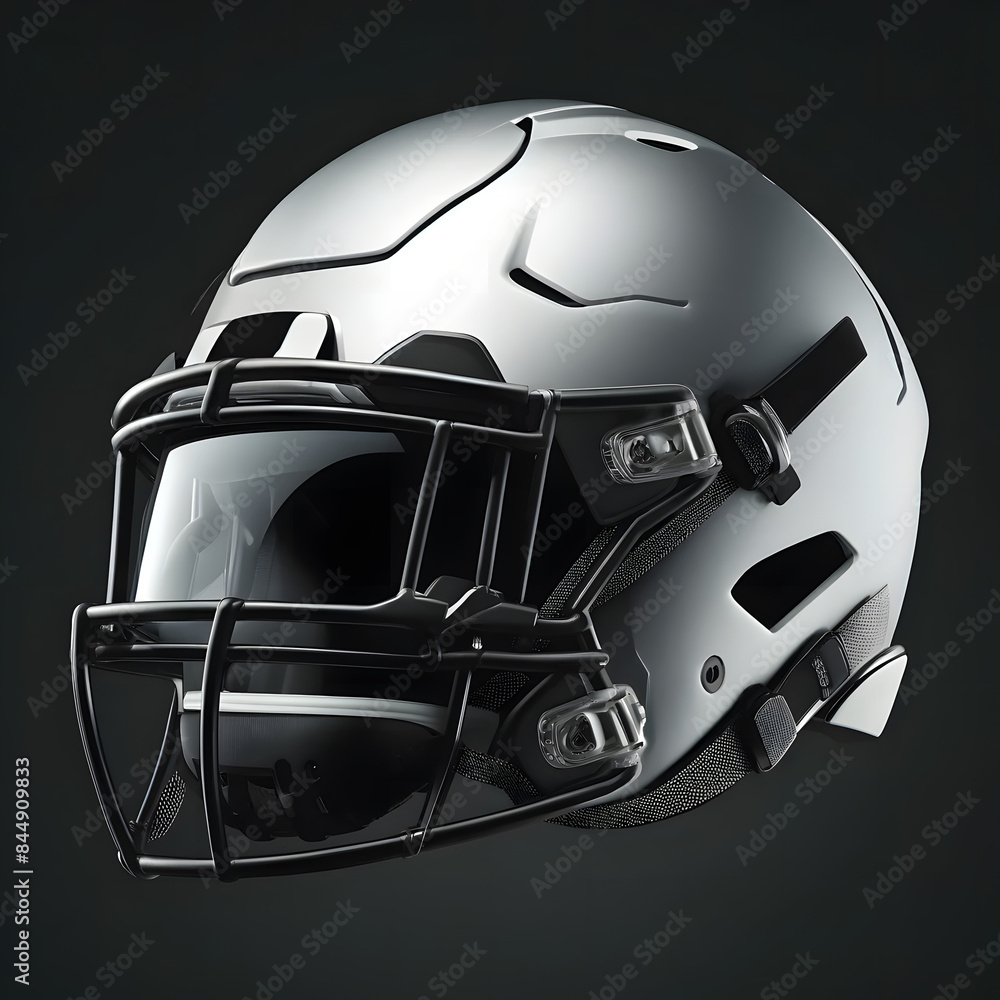 Fototapeta premium High-Tech American Football Helmet