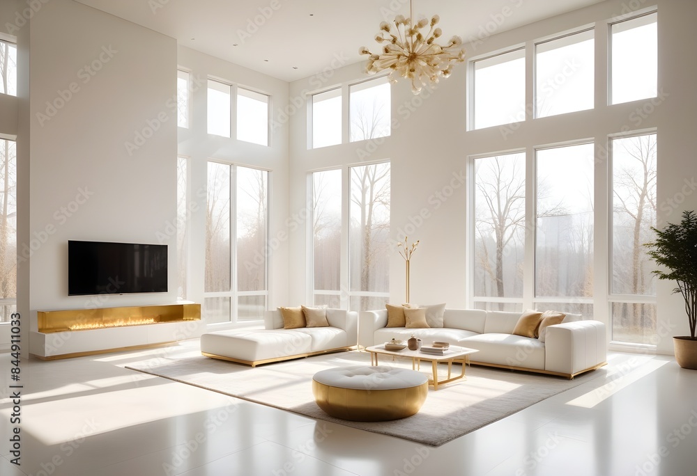 white and gold theme modern interior white and gold theme modern interior