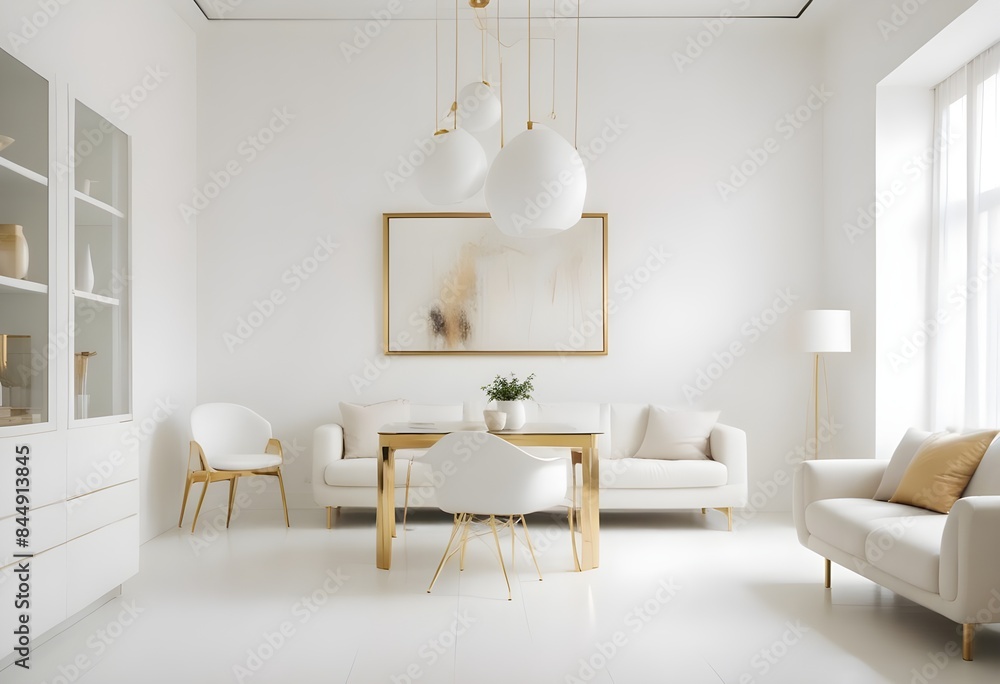 white and gold theme modern interior white and gold theme modern interior