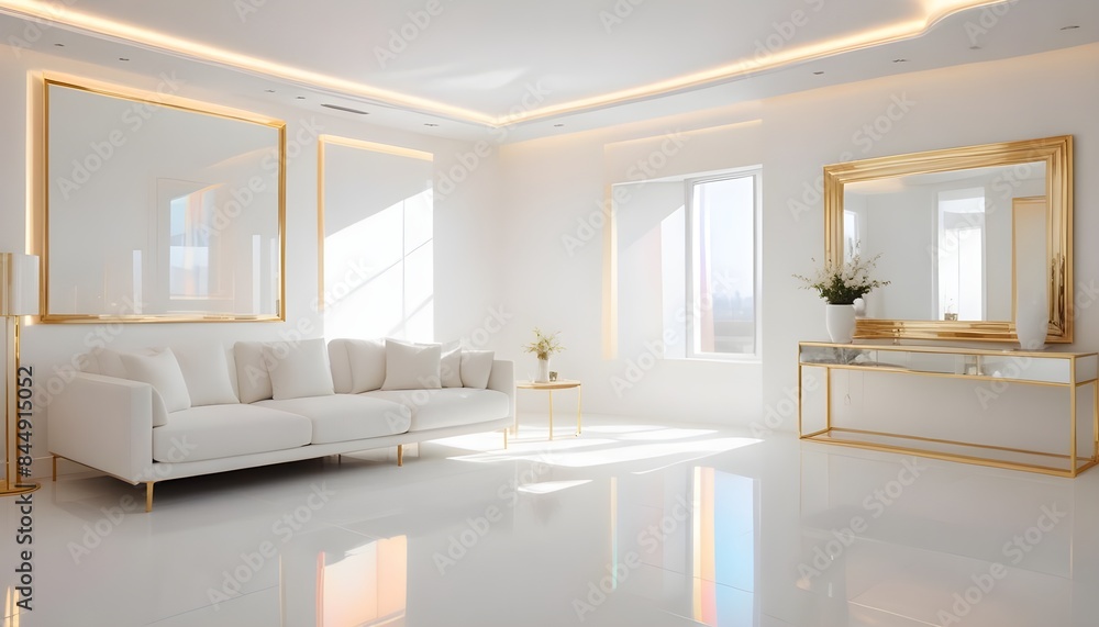 white and gold theme modern interior white and gold theme modern interior