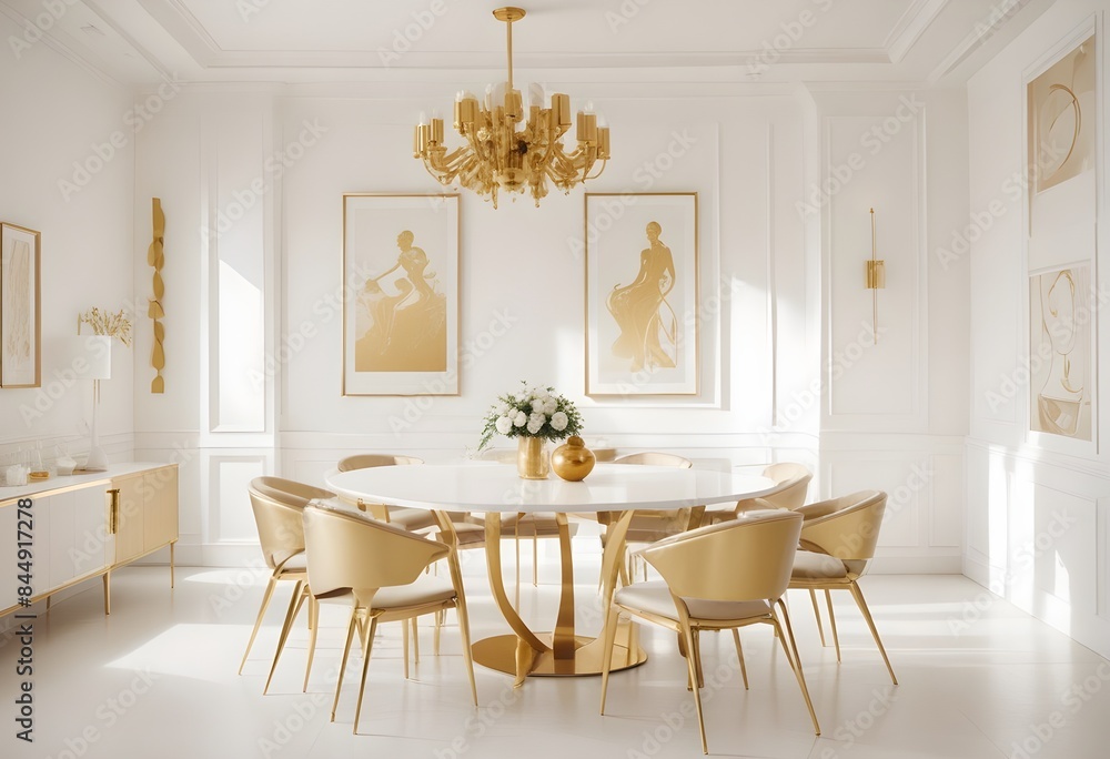 white and gold theme modern interior white and gold theme modern interior