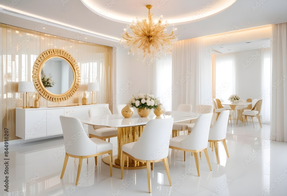 white and gold theme modern interior white and gold theme modern interior