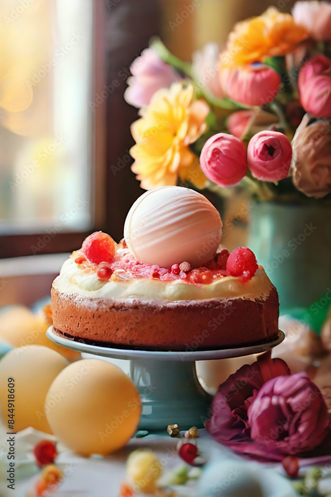 beautiful cake with flowers beautiful cake with flowers