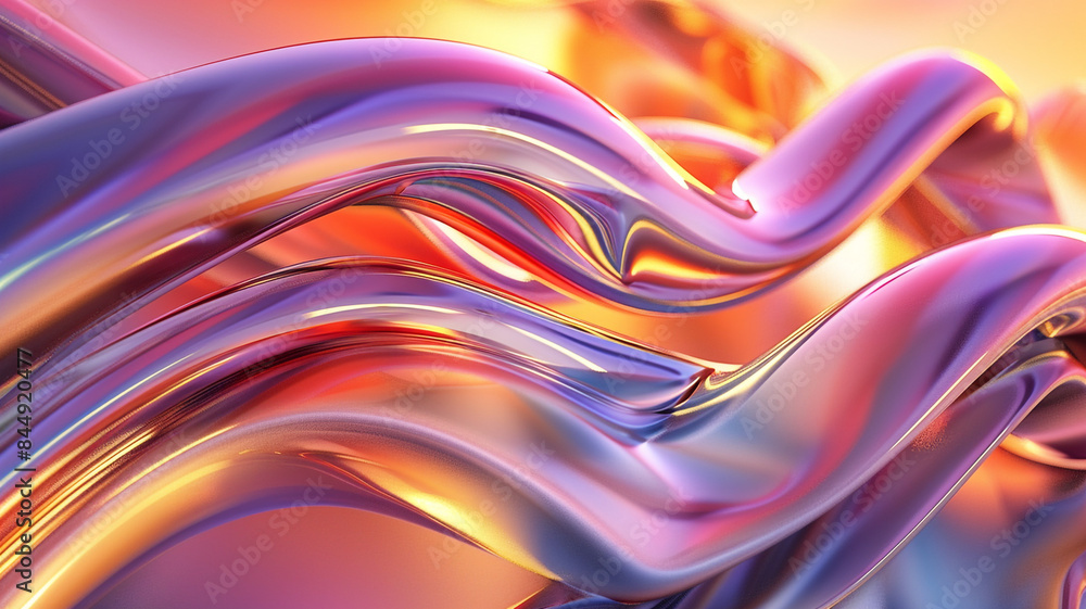 Modern High-Tech Gallery with Sleek Background Modern High-Tech Gallery with Sleek Background