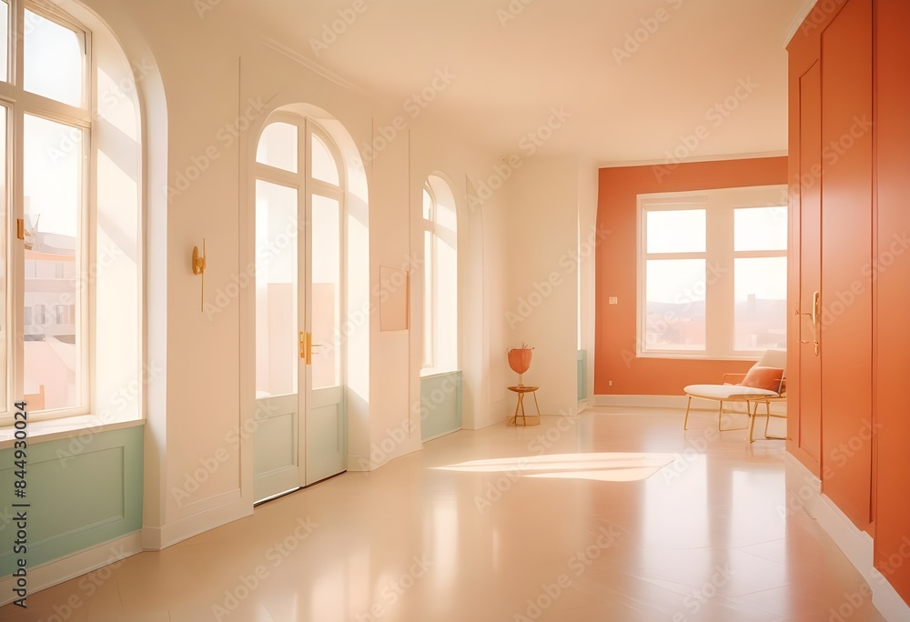 custom made wallpaper toronto digitalwhite and gold theme modern interior