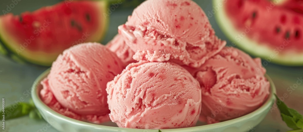 Innovative Summertime Treat: Watermelon Sugar Ice Cream Innovative Summertime Treat: Watermelon Sugar Ice Cream