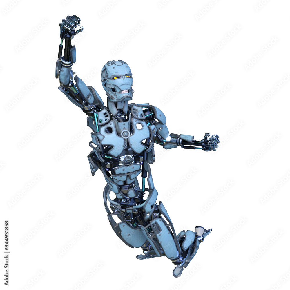 Fototapeta premium ロボット 3DCGレンダリング
