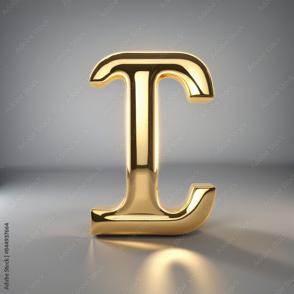 The 3D Gold Number 4 Icon: A Bold Business Concept The 3D Gold Number 4 Icon: A Bold Business Concept