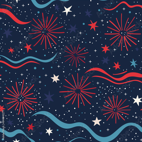 Independence Day (4th of July) Social Media Post Template