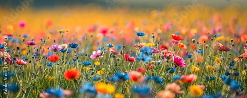 Wildflower field in full bloom © Станіслав Козаков