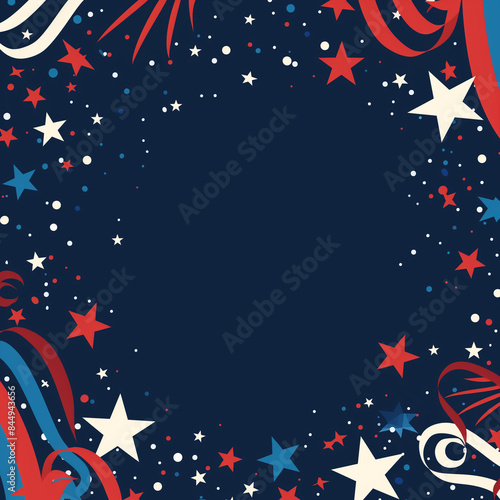 Independence Day (4th of July) Social Media Post Template