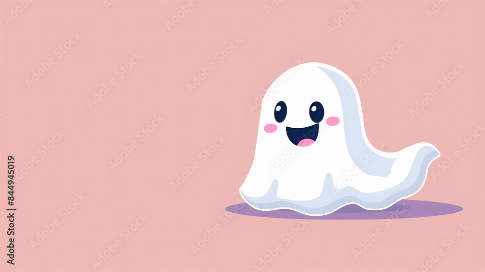 halloween ghost with a skull halloween ghost with a skull
