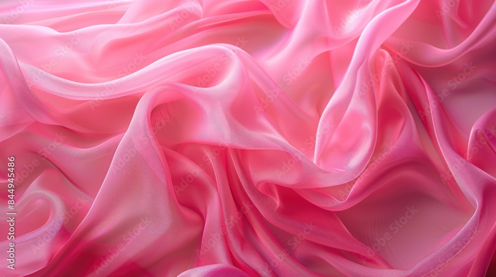Fototapeta premium Texture of pink fabric