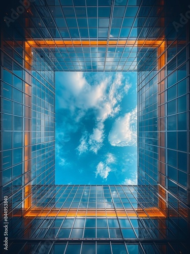 symmetrical composition sho...