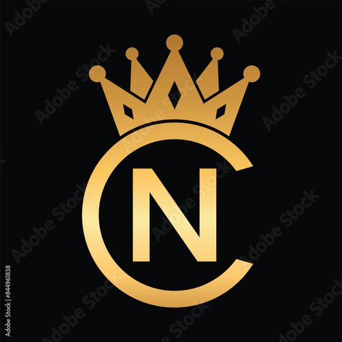 cn latter logo design icon