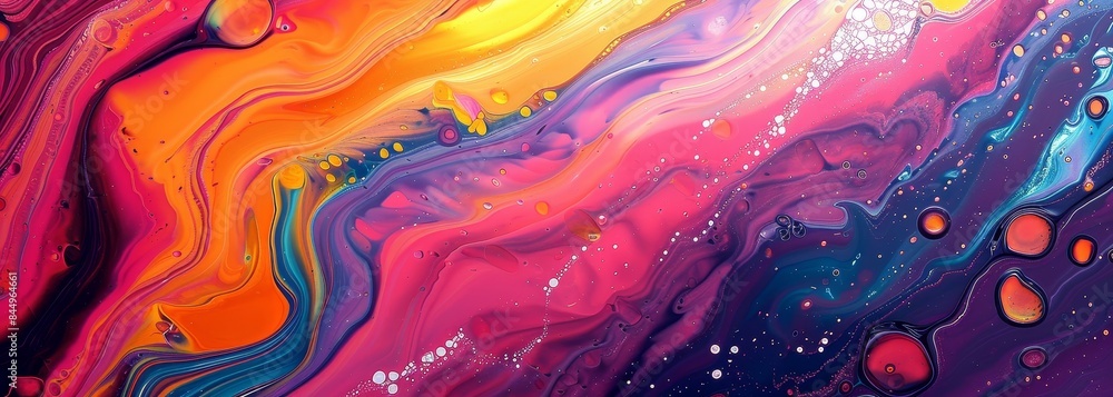 Air blow oil acrylic painting horizontal banner wallpaper background Air blow oil acrylic painting horizontal banner wallpaper background