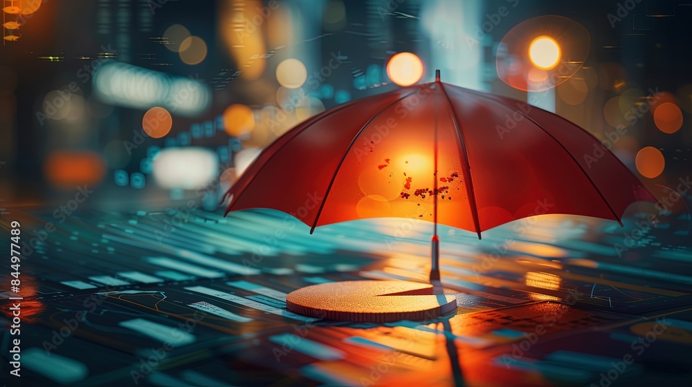 custom made wallpaper toronto digitalConcept of managing inflation risk,