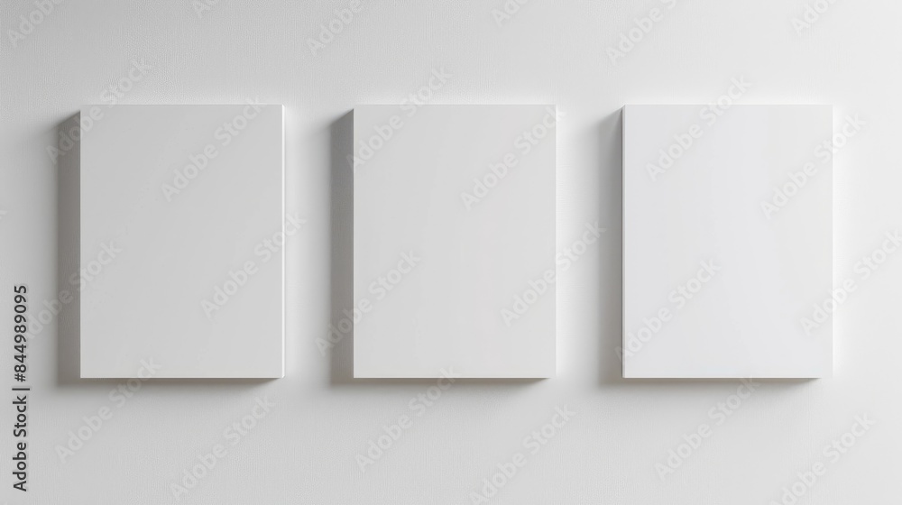 White boards viewed from top for copy space White boards viewed from top for copy space