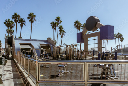 muscle beach en venice beach