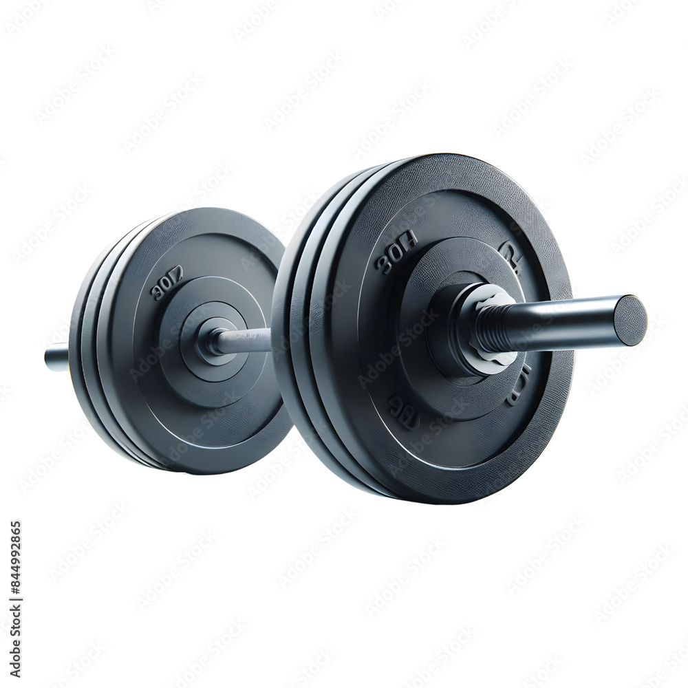 a barbell, training fitness equipment, transparent background a barbell, training fitness equipment, transparent background